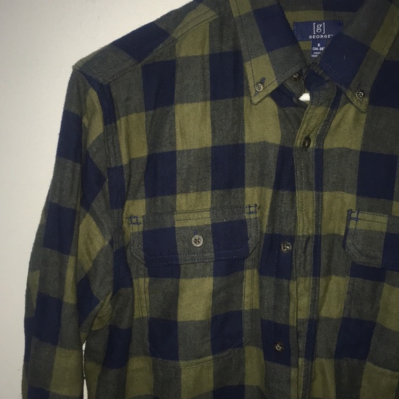 Green & Blue Flannel - Picture 3 of 3